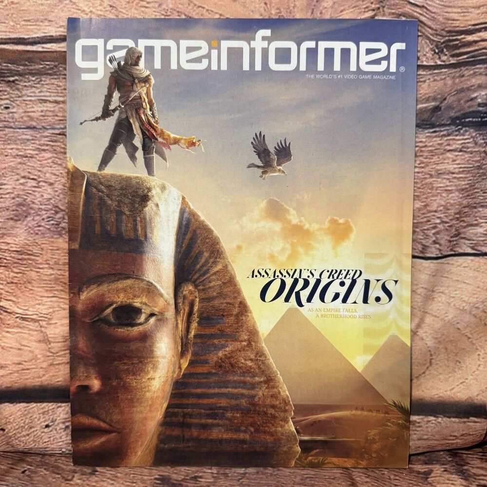 Game Informer Issue 291 July 2017 Assassin's Creed Origins Cover Gaming Magazine